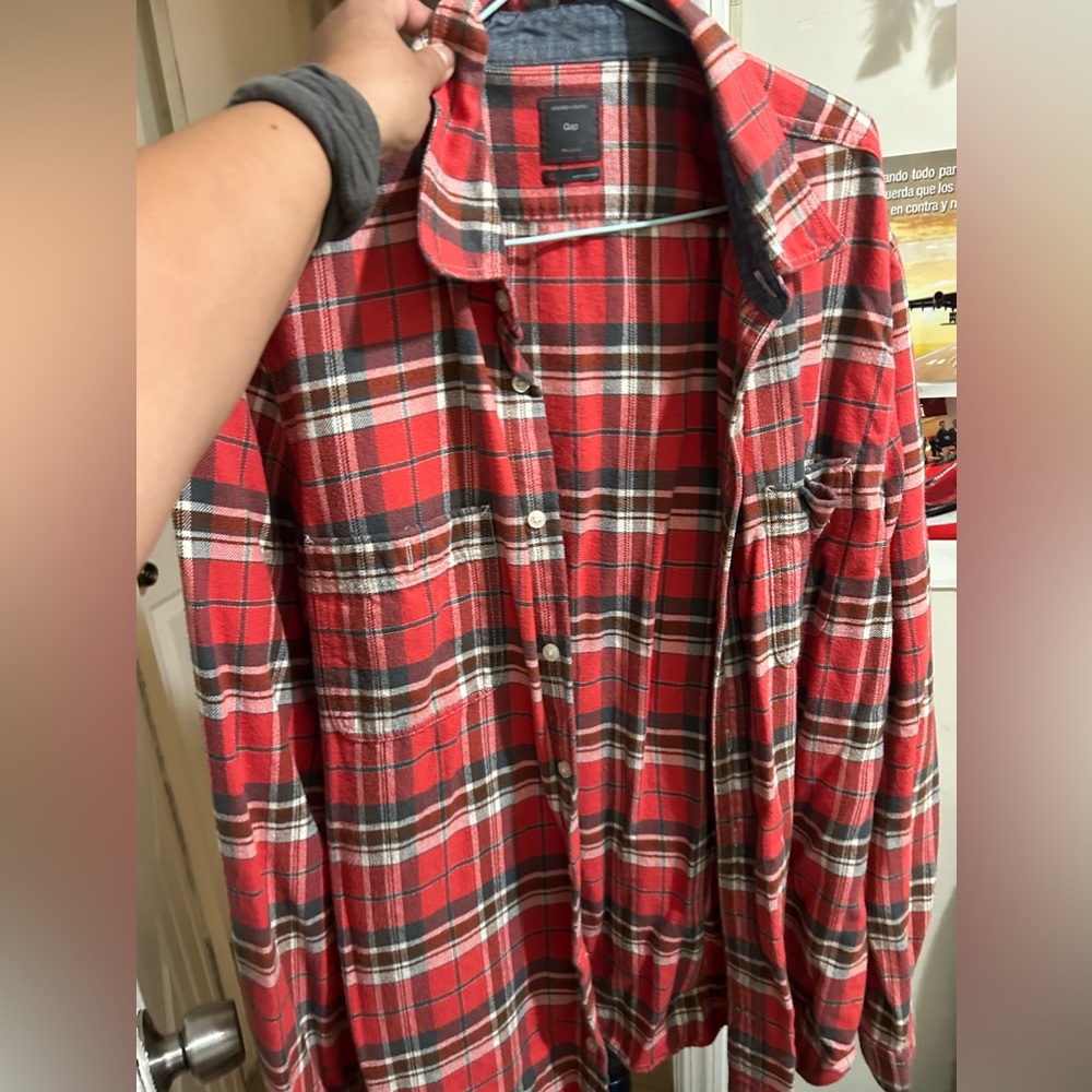 Gap brand flannel shirt